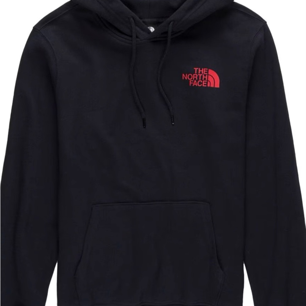 North Face men’s parka pullover hoodie. Small.